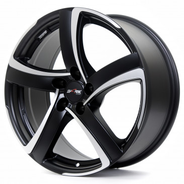 ALUTEC Shark racing-schwarz frontpoliert