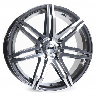 ASA GT2 anthrazit glanz frontpoliert