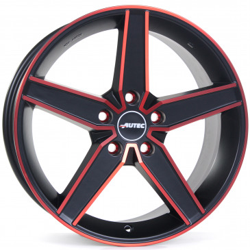 AUTEC Delano Schwarz matt rot elox