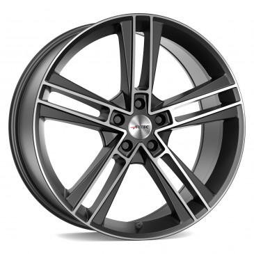 AUTEC Rias Schwarz metallic poliert