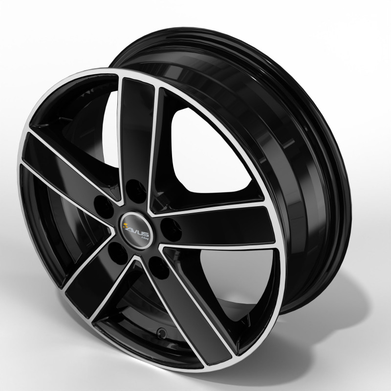 AVUS Racing AC V51 Black Polished Felgenshop De