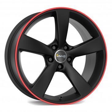 AVUS Racing AF10 MATT BLACK RED LINE