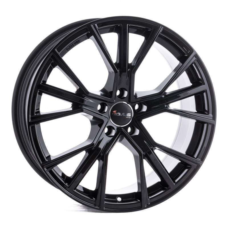 Avus Racing Af Black Polished Alufelgenshop At