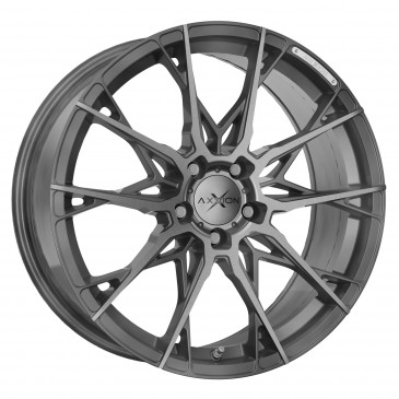 AXXION X1 Smoke brushed Aluminiumsilber