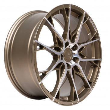 B52-Wheels X1 Bronze matt full machined