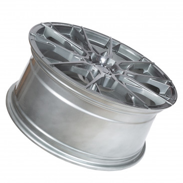 B52-Wheels X1 Smoke brushed Aluminium silver