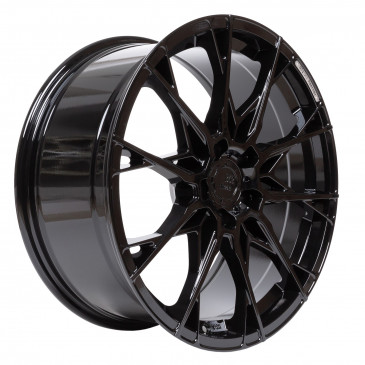 B52-Wheels X1 Night black glossy painted