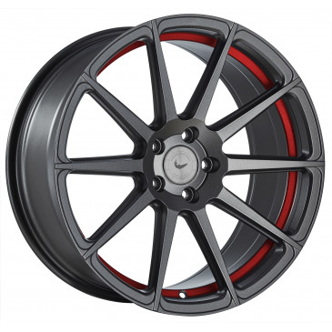 BARRACUDA Project 2.0+Trackspacer Mattgunmetal/ undercut Color Trim rot