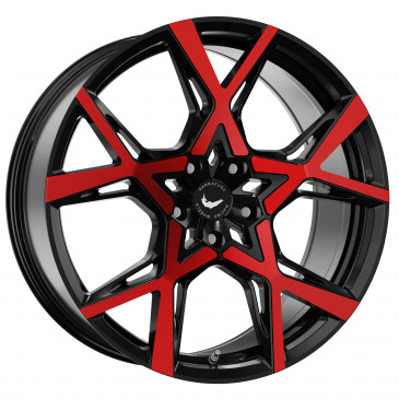 BARRACUDA Project X Gloss black Flashred