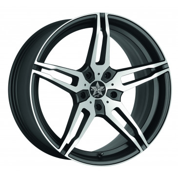 BARRACUDA Starzz Mattblack-polished