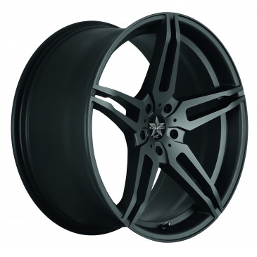 BARRACUDA Starzz+Trackspacer Mattblack Puresports / undercut Color Trim rot