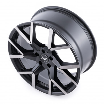 BARRACUDA Tzunamee Evo+Trackspacer Dark Gunmetal brushed