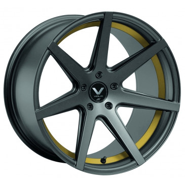 BARRACUDA Virus+Trackspacer Gunmetal/ undercut Color Trim gelb