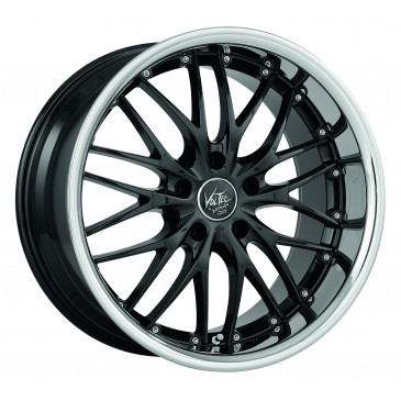 BARRACUDA Voltec t6 suv+Trackspacer Highgloss black inox lip