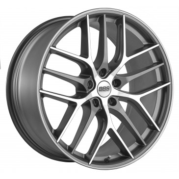 BBS CC-R graphit diamantgedreht matt