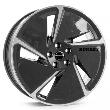 Borbet AE mistral anthracite pol. ExaPeel