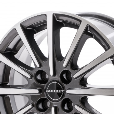 Borbet BL4 mistral anthracite glossy polished