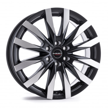 Borbet CW 6 black polished matt