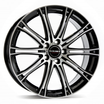 Borbet CW1 black polished