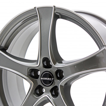 Borbet F graphite polished