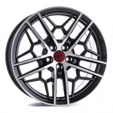 Borbet GTY black rim polished glossy