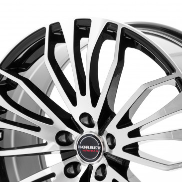 Borbet RB black polished