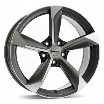 Borbet S graphite polished matt