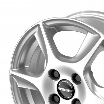 Borbet TL4 brilliant silver