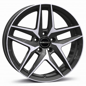 Borbet Z mistral anthracite glossy polished
