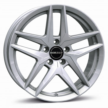 Borbet Z crystal silver