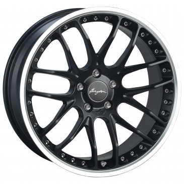 Breyton Race GTP Matt Black with Polished Lip