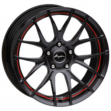 BREYTON Race GTS-R Matt Black with Red Undercut Area