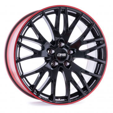 CMS C8 Black Red Gloss