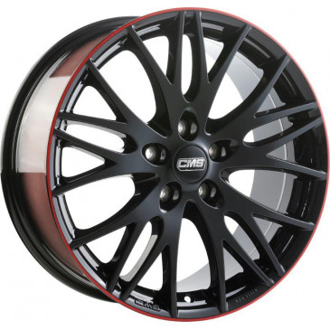 CMS C8 Black Red Gloss
