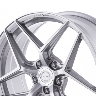 Concaver Design2 Brushed Titanium