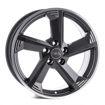 DBV Torino III anthrazit glaenzend, front poliert
