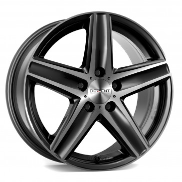 DEZENT TG BLACK/POLISHED FRONT