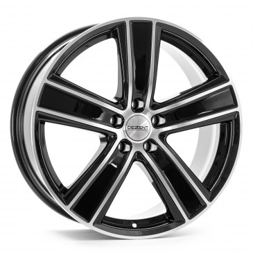 DEZENT TH Black/polished front