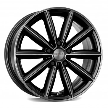 DEZENT TM BLACK/POLISHED FRONT