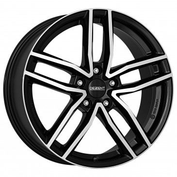 DEZENT TR BLACK/POLISHED FRONT
