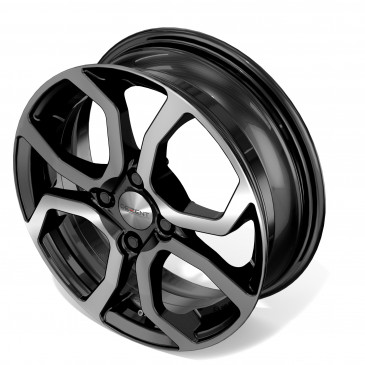 DEZENT TS Black/polished front