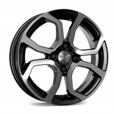 DEZENT TS Black/polished front