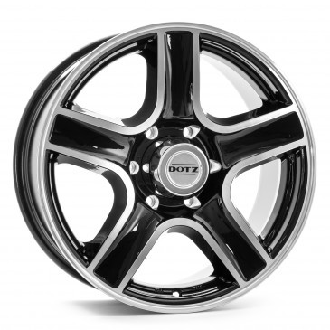 DOTZ HAMMADA BLACK/POLISHED FRONT