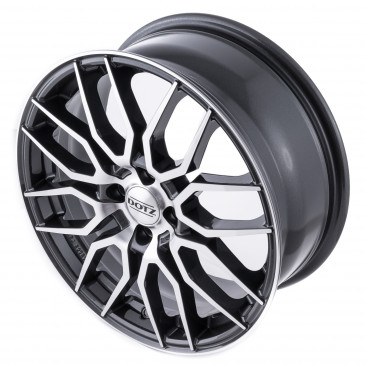 DOTZ LIMEROCK GUNMETAL POLISHED