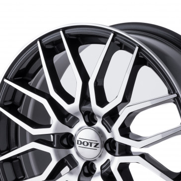 DOTZ LIMEROCK GUNMETAL POLISHED
