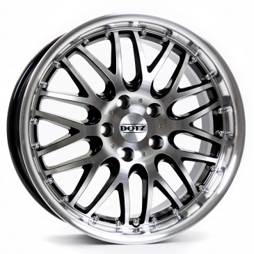 DOTZ Mugello Black/polished front