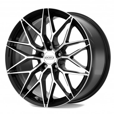 DOTZ SUZUKA BLACK/POLISHED FRONT