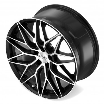 DOTZ SUZUKA BLACK/POLISHED FRONT