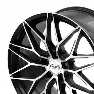 DOTZ SUZUKA BLACK/POLISHED FRONT