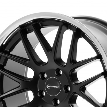 Emotion Wheels Concave matt black inox
